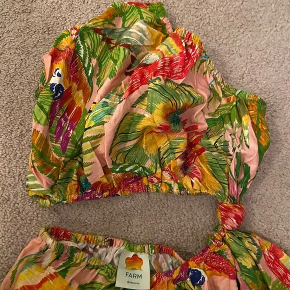 Tropical One-Shoulder Dress - Picture 9 of 11